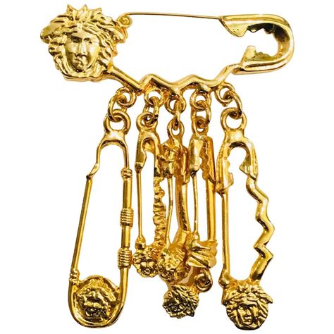 Versace safety pin